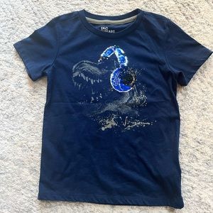 Boys Epic Threads dinosaur sensory tee - size 5